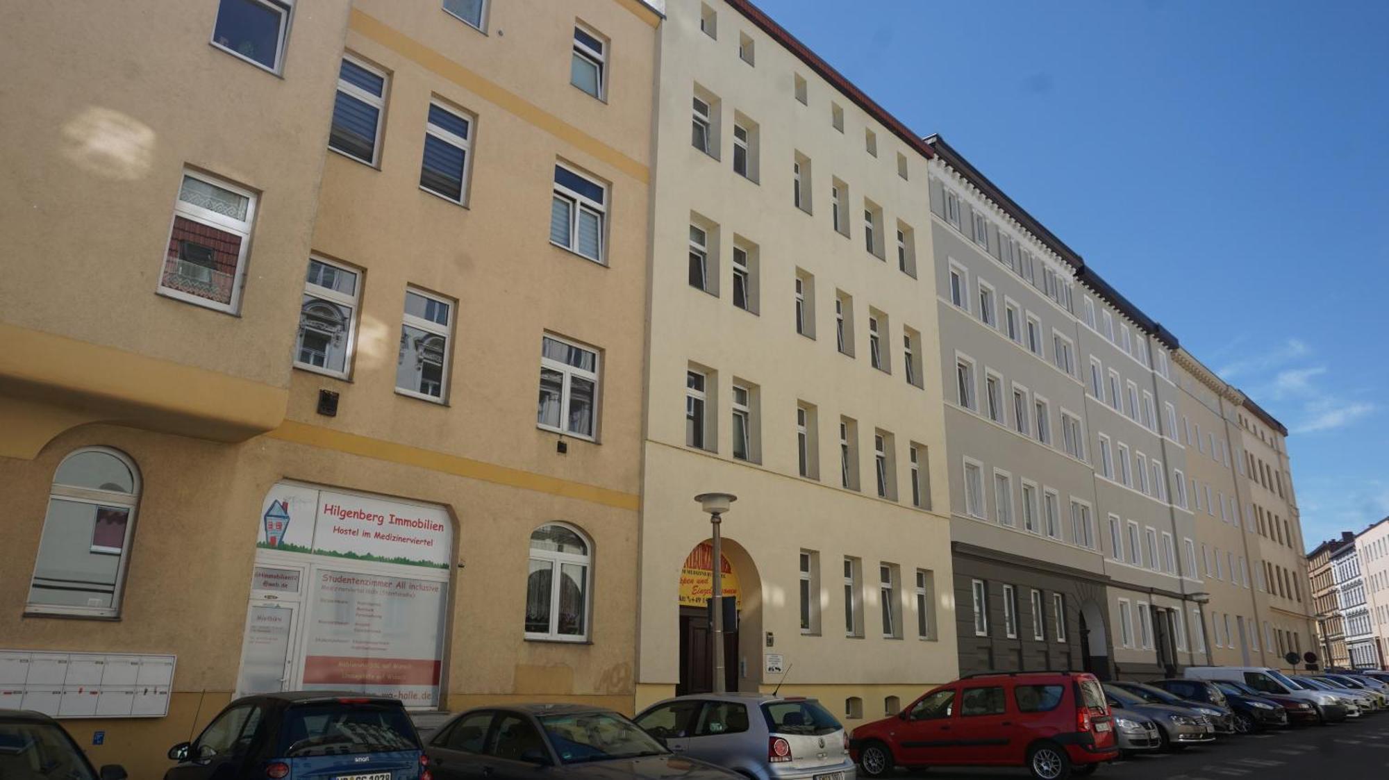 Hostel Im Medizinerviertel Halle  Buitenkant foto